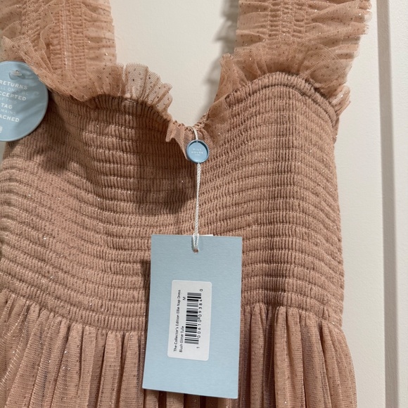 HILL HOUSE MOMMY & ME 2023 COLLECTOR EDITION ELLIE NAP DRESS BLUSH GLITTER TULLE - Picture 4 of 10